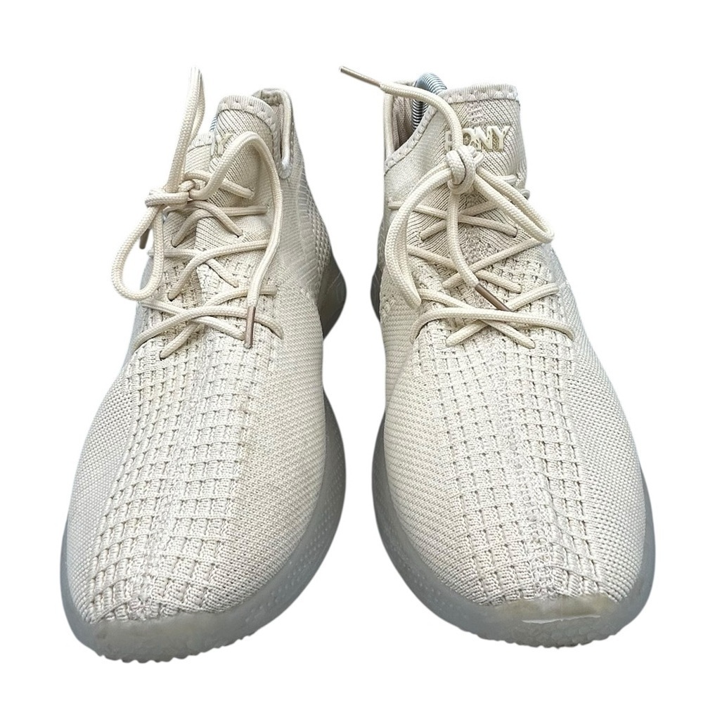PONY PP1 Base Men’s Cream Knit Sneakers Size 11 Casual Athletic Shoes - Picture 9 of 13